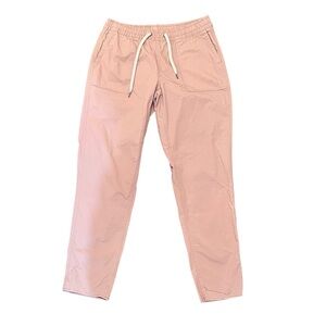 Vuori Organic Cotton Ripstop Dusty Blush Pink Active Hiking Pants